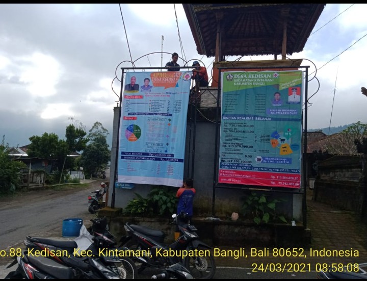 LAPORAN REALISASI PELAKSANAAN ANGGARAN PENDAPATAN DAN BELANJA DESA PEMERINTAH DESA K